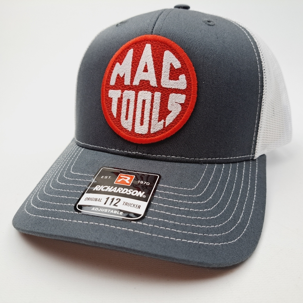 MAC Tools Richardson 112 Trucker Embroidered Patch Mesh Snapback Cap Hat…